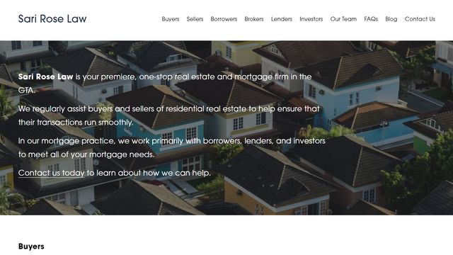 Squarespace - Sari Rose Law